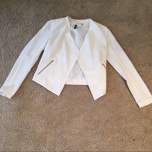 White blazer